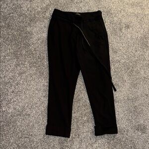 White House Black Market Black Trousers Classic Straight-Leg